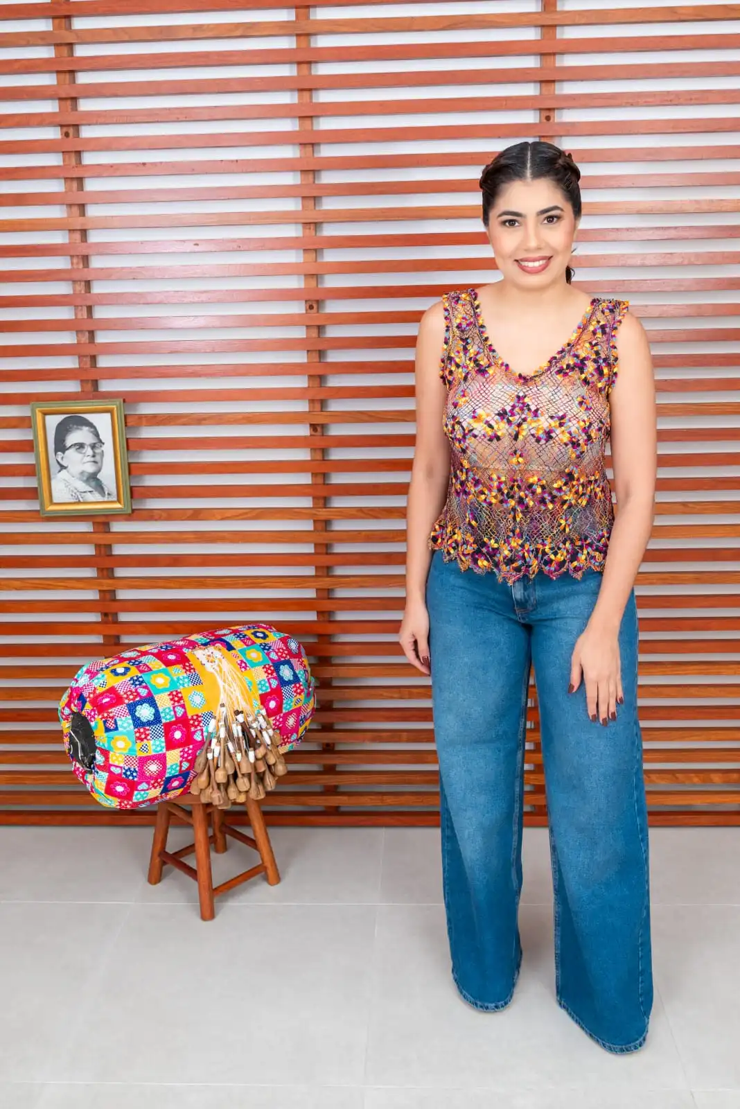 Peça 05 — bordado artesanal